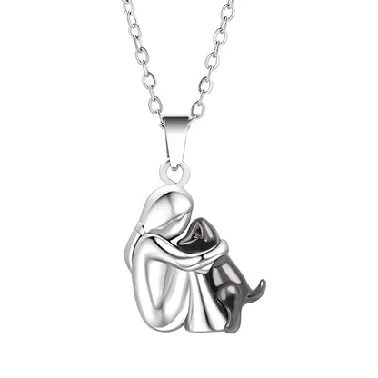 Rescue Embrace Necklace – Silver Black