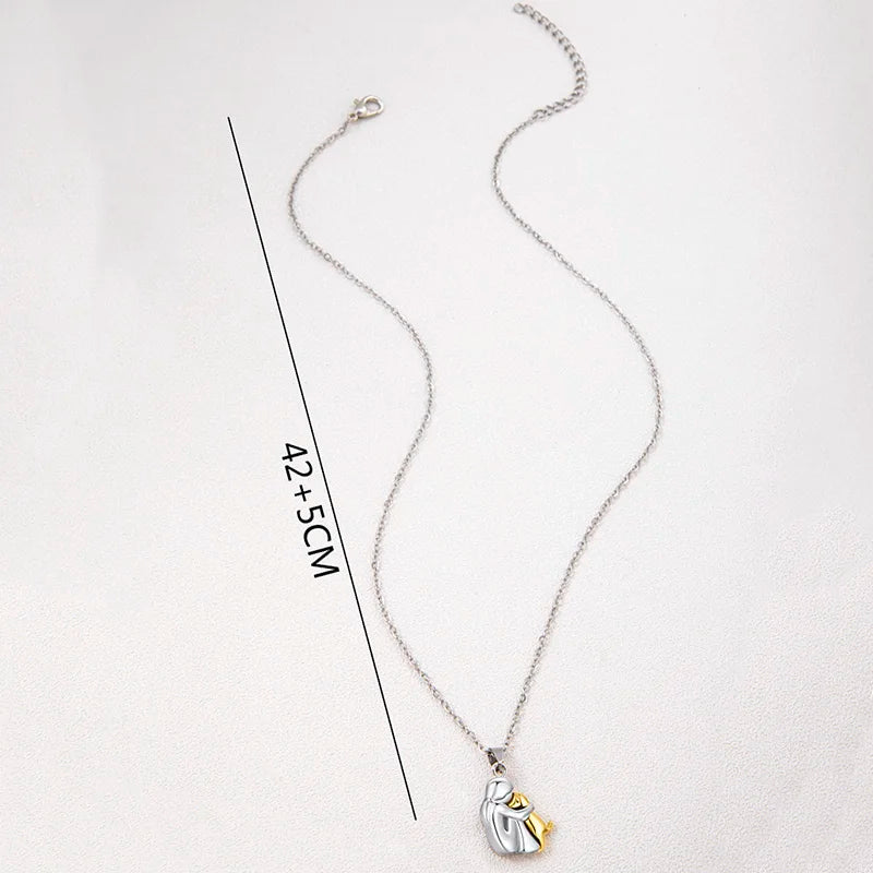 Rescue Embrace Necklace – Silver Gold