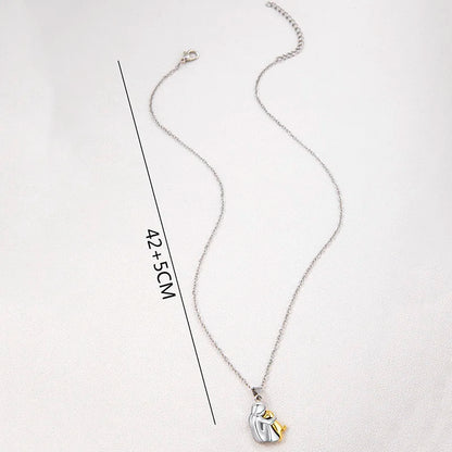 Rescue Embrace Necklace – Silver Gold