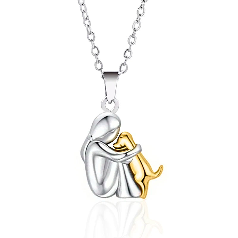Rescue Embrace Necklace – Silver Gold